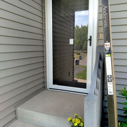 We had a storm door installed by them and they did