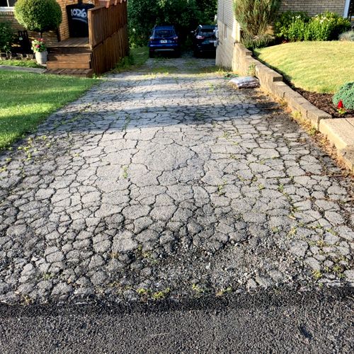 Our driveway was a disaster and has needed replace