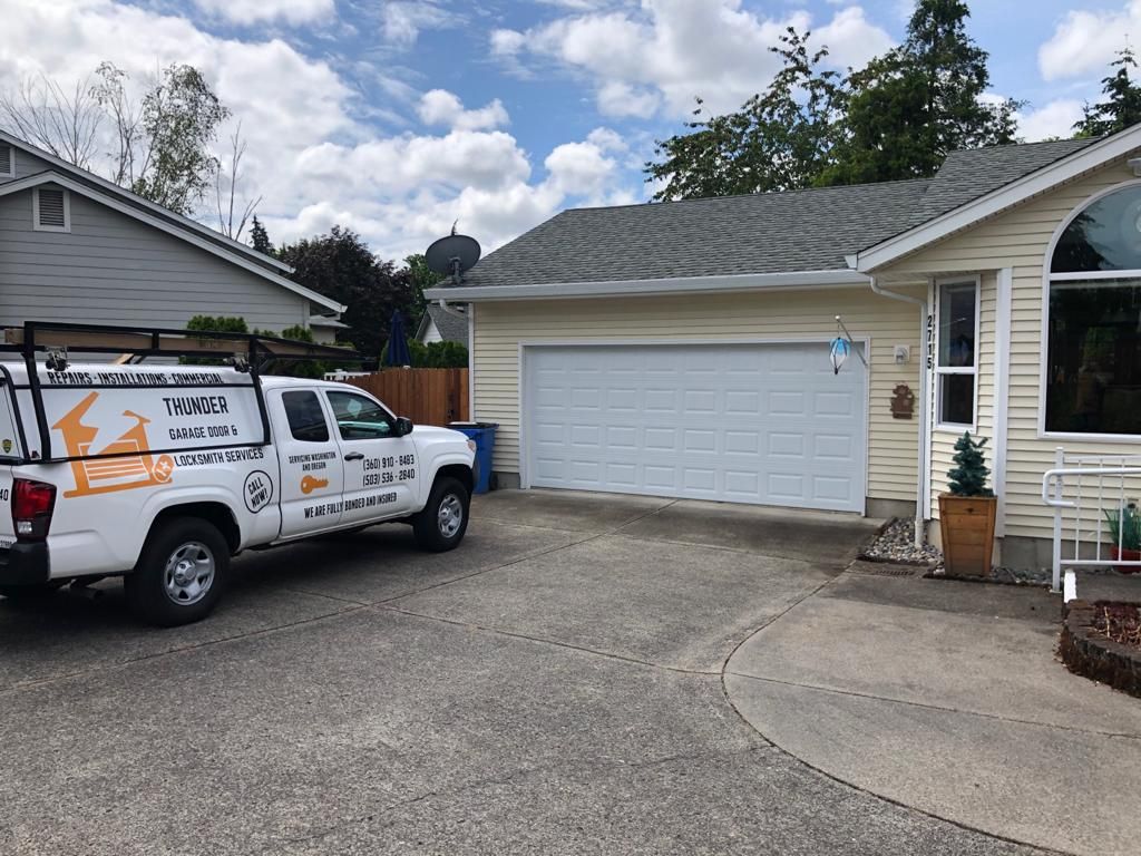 Garage door service