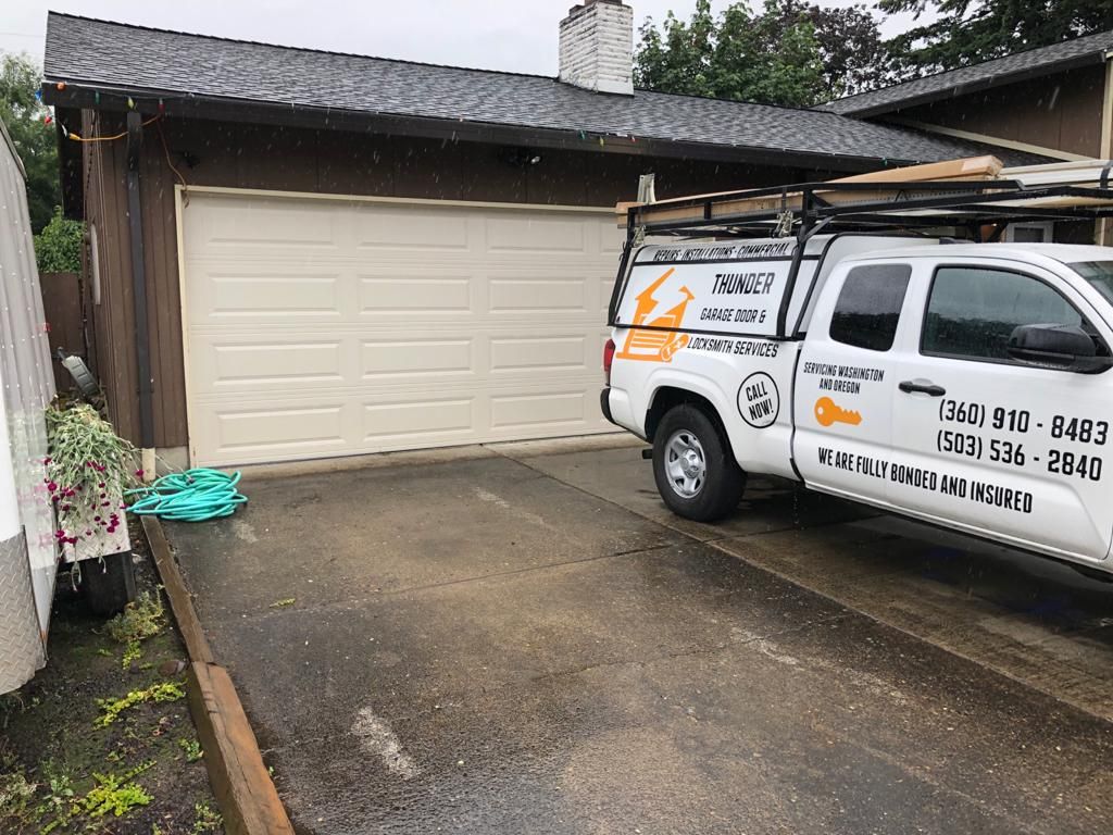 Garage door service