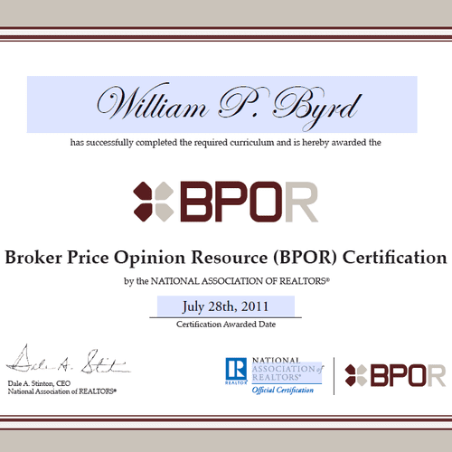 BPOR Certified