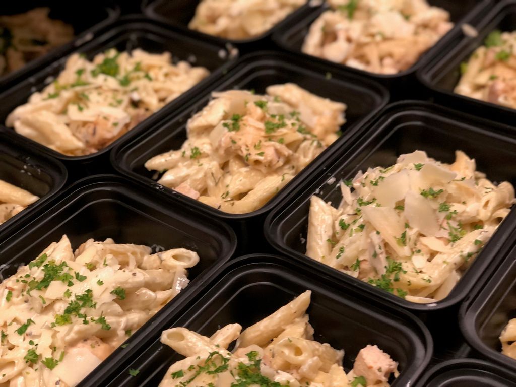 Pasta Alfredo Individually Packaged