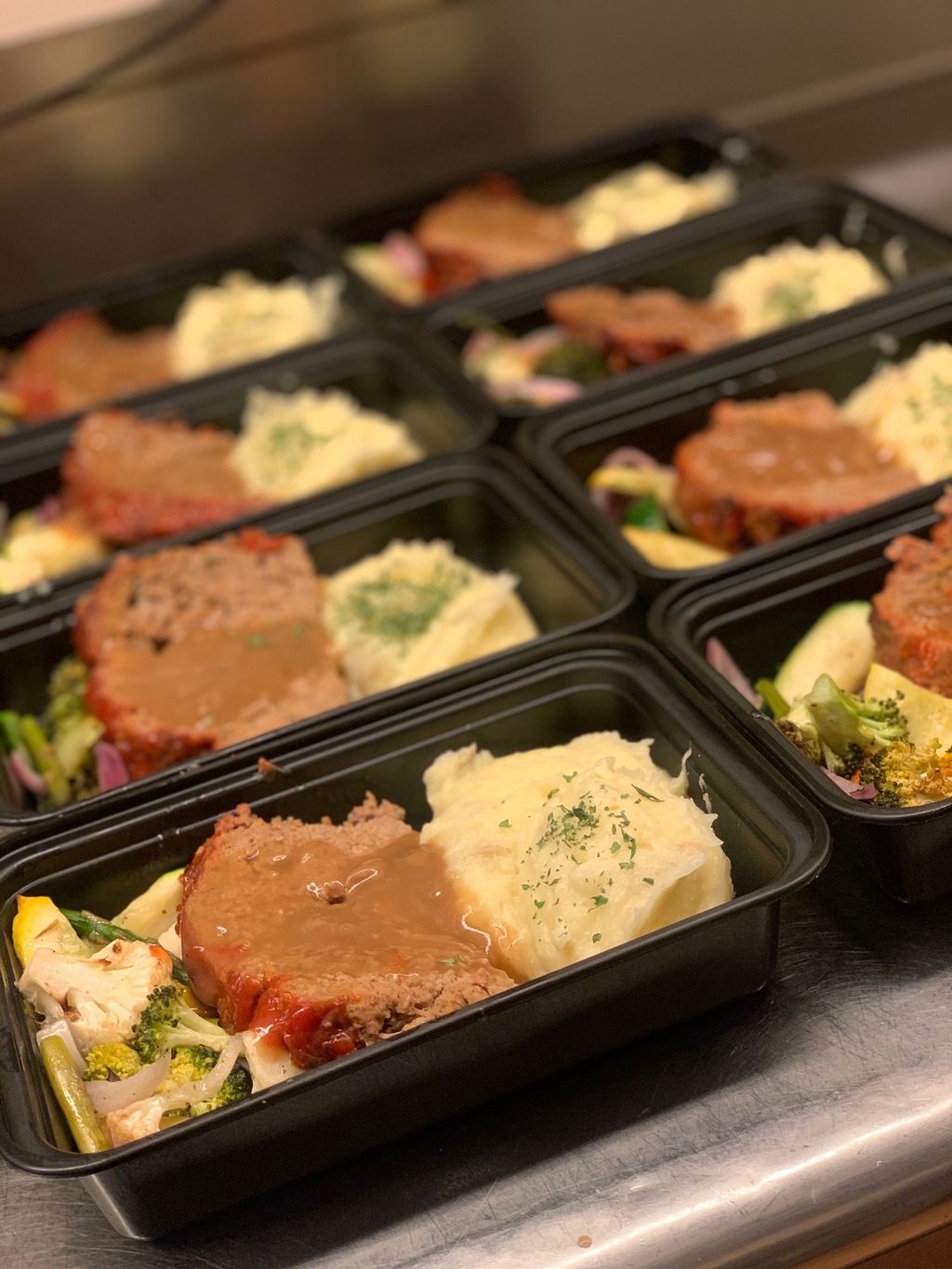 Meatloaf with Yukon Gold Mashers