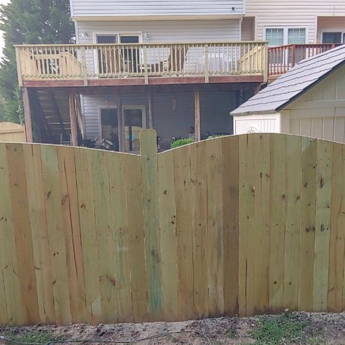 Jose replaced our deck and fence.  He did an AMAZI