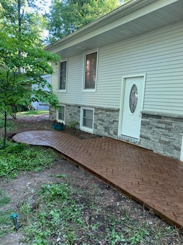 Front Walkway, Chili NY