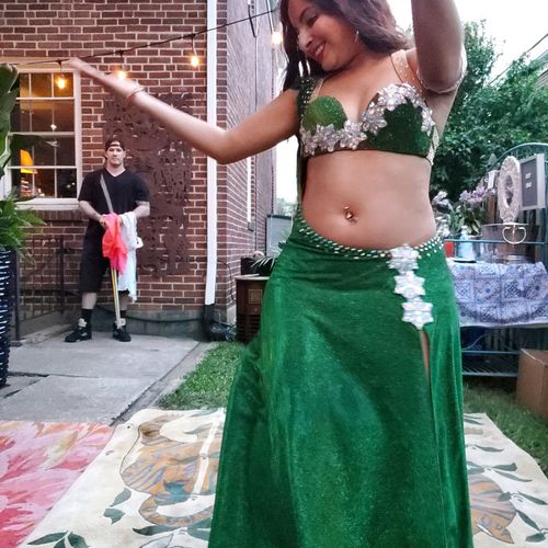Thanks thumbtack for offering belly dancing as a s