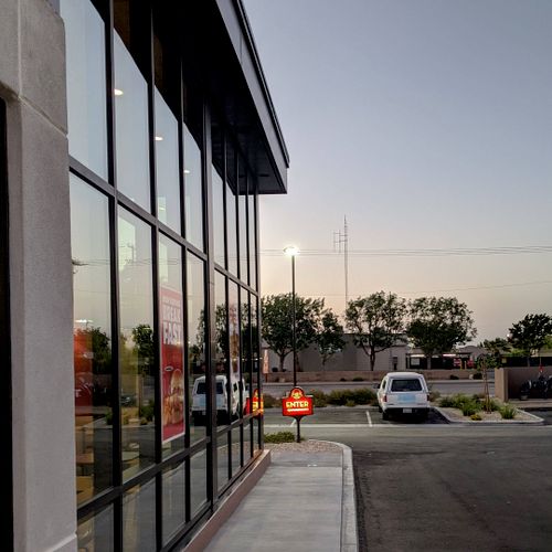 Commerical Window Cleaning, Wendy's Lancaster
