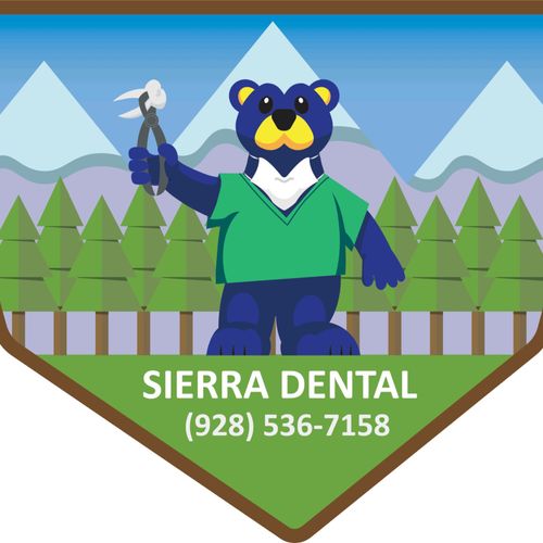 We love the logo he designed for our dental office