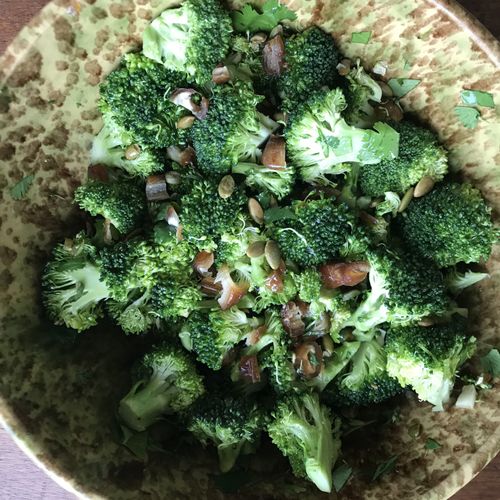 broccoli salad with dates