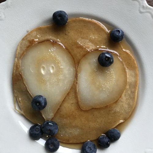 pancakes and pears