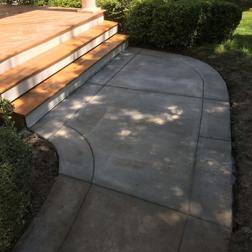 Remove and Replace concrete walkway