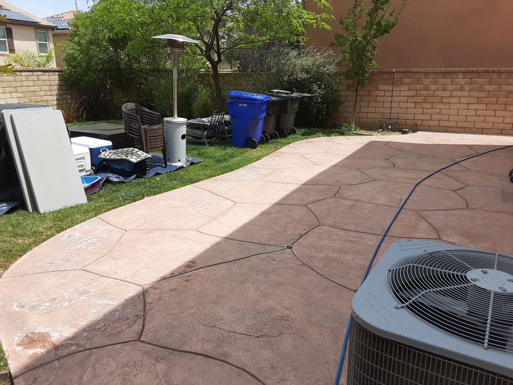 Before - Hard Water Stains