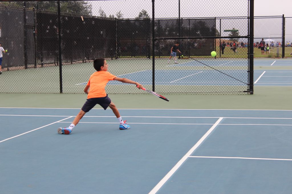 10U Player at a Sectionals Tournament