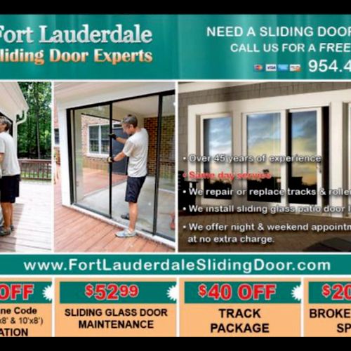 Omega Doors And Windows Inc Fort, Sliding Door Repair Fort Lauderdale