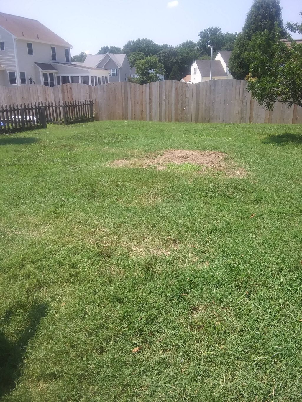 finished light demo and junk removal job