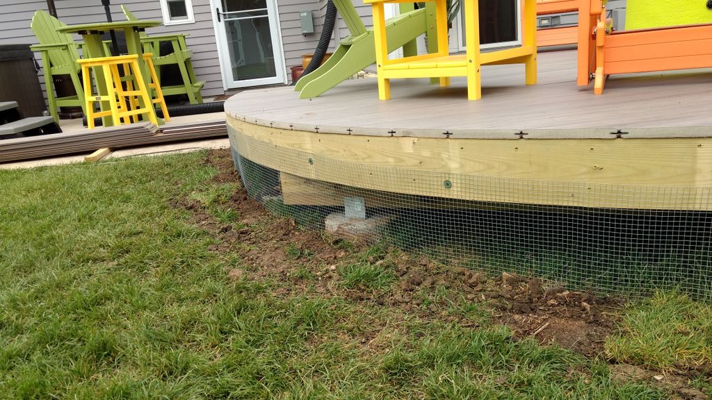Deck Trenching