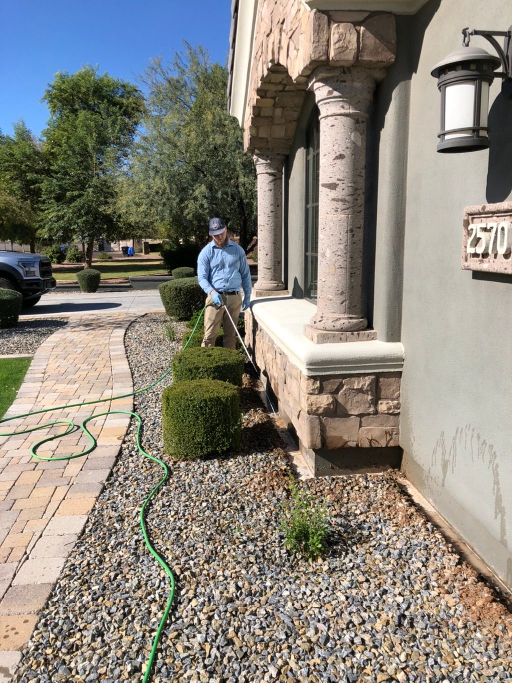 Treating home for termites