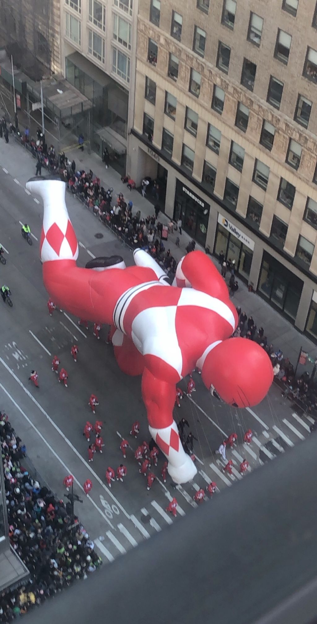 Picture from my client room at the 2019 NYC Macy's