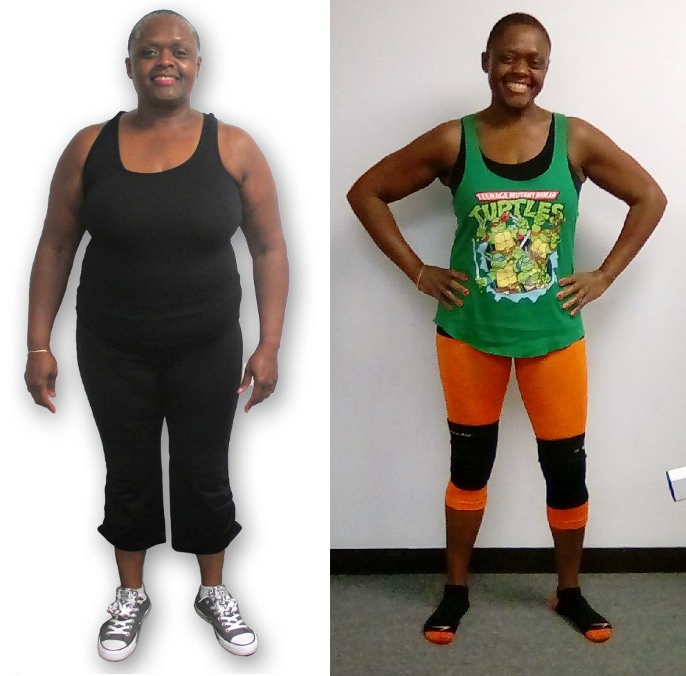 Pamela Coleman lost over 30 lbs and gained definit