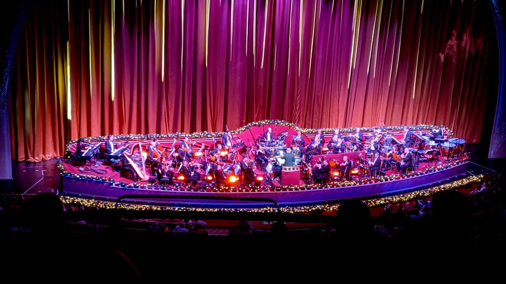 Performing with the Radio City Christmas Spectacul