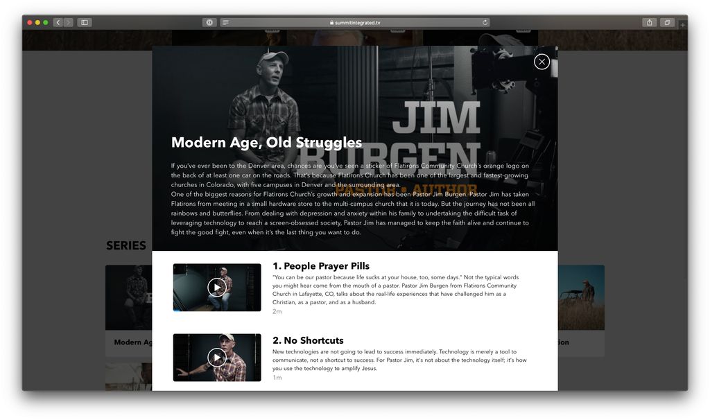 Projects and media