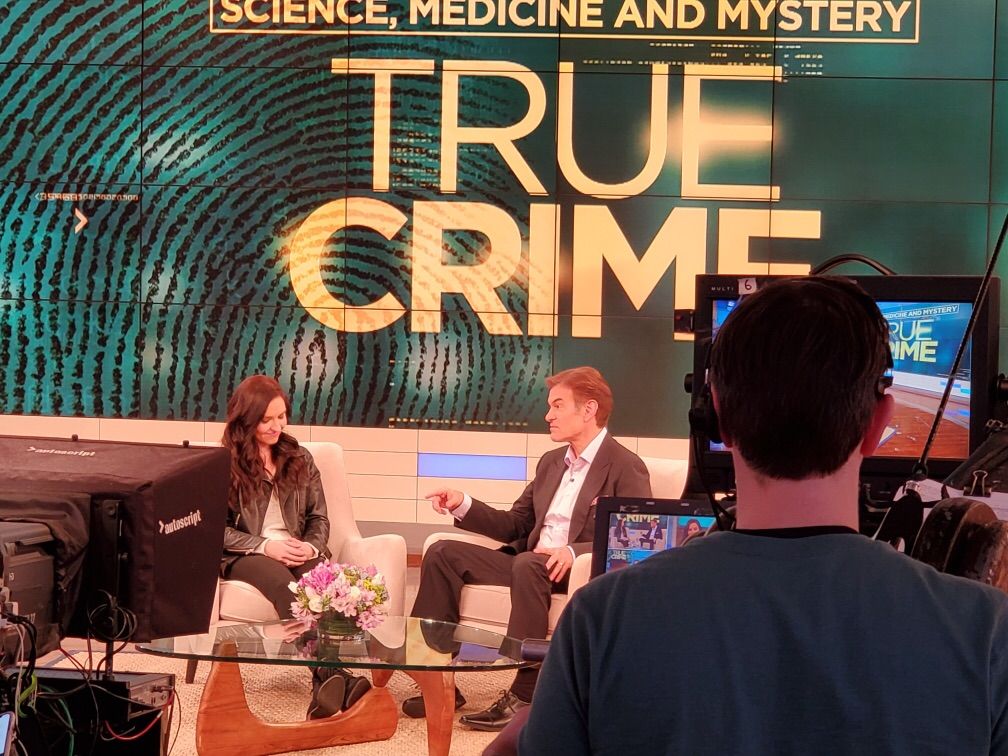 Talking about my PTSD on Dr. Oz. 