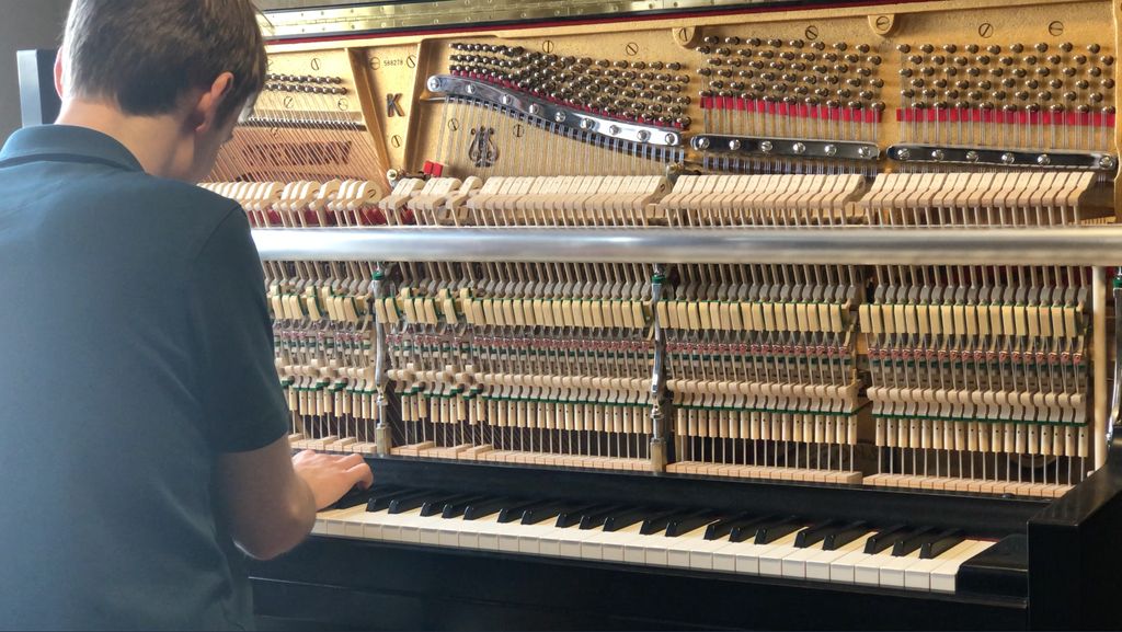 Steinway K - Studio Upright Piano