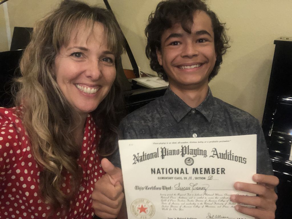 Great 1st Piano Guild Audition!