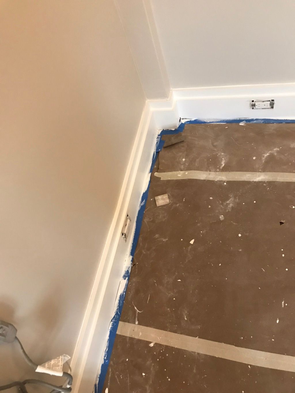 Fully caulked and painted