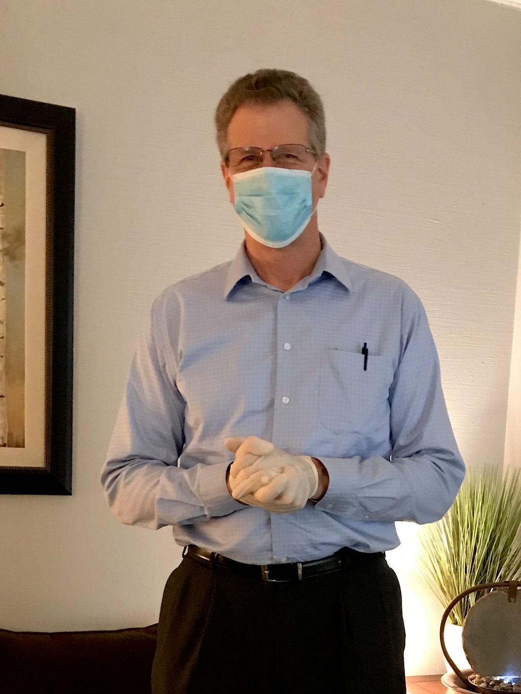 We mask for your safety