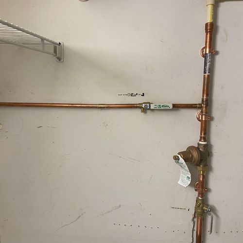 Drews Service Solution replaced our water distribu