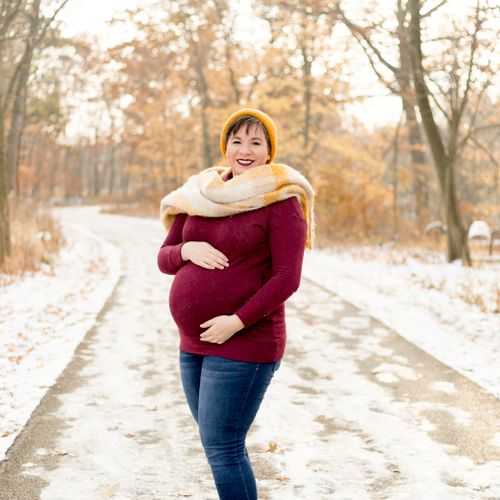 Chicago Maternity Photographer | Marlene & David P