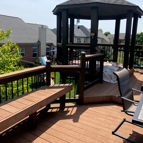 Deck Staining and Sealing