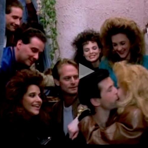 Me on the far left. In the movie “ Working Girl” 