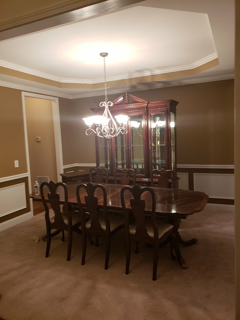 Dinning room finished product