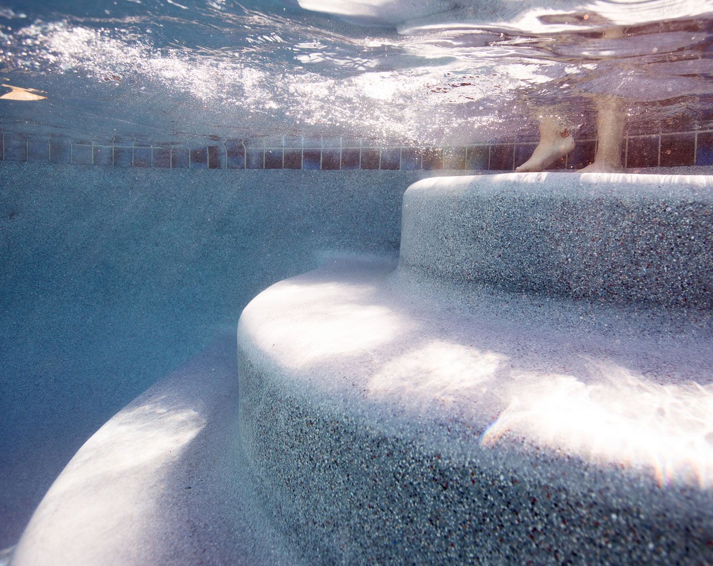 pool stairs