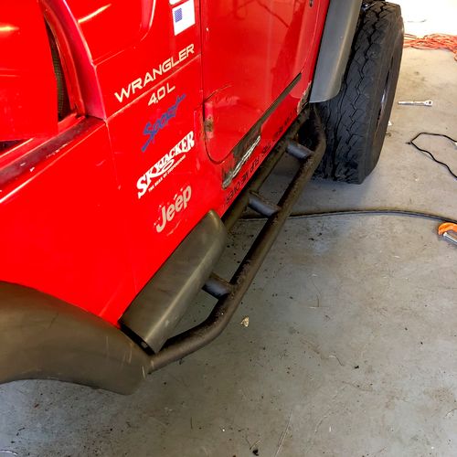 I needed to have floor pans welded in to my 1997 j