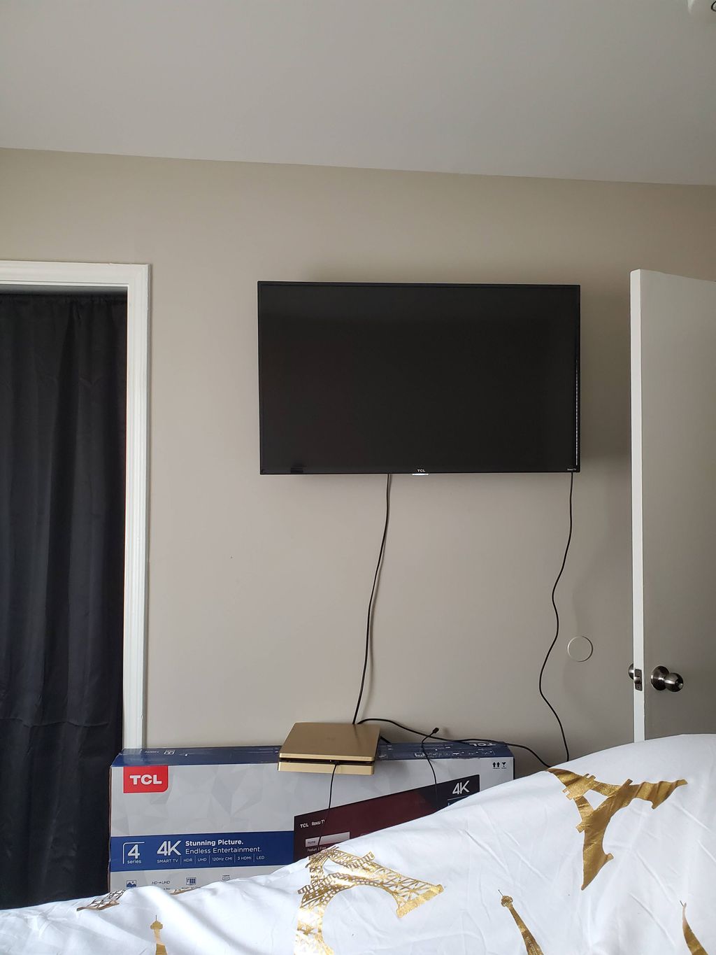 Thank you so much Doug for mounting our TV for us.