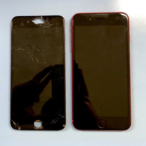 iPhone 8+ Before and After