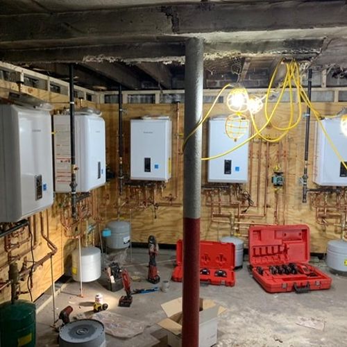 Tankless Water Heater - 5 Unit Home