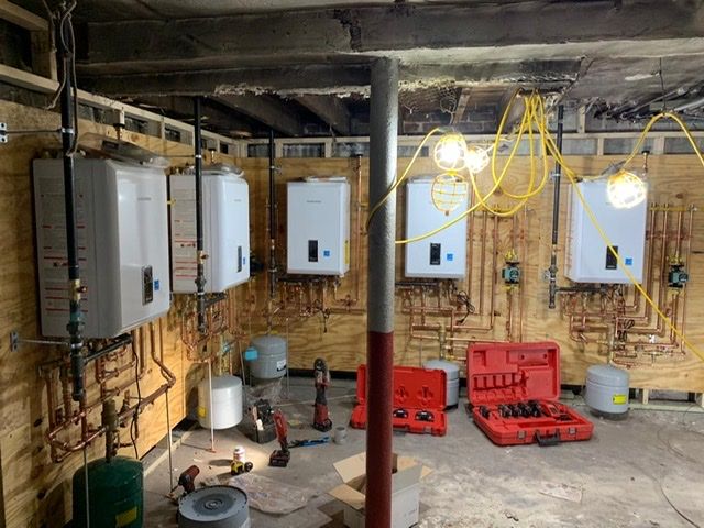 Tankless Water Heater - 5 Unit Home