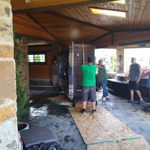 Hot Tub Moving