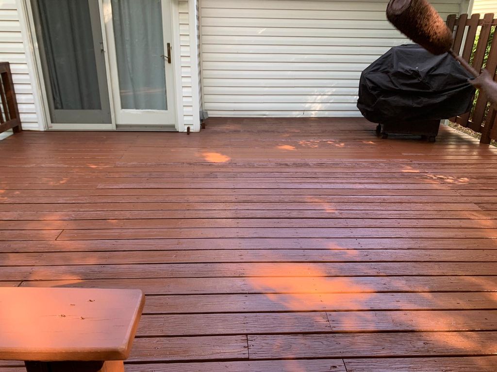 Deck Staining and Sealing