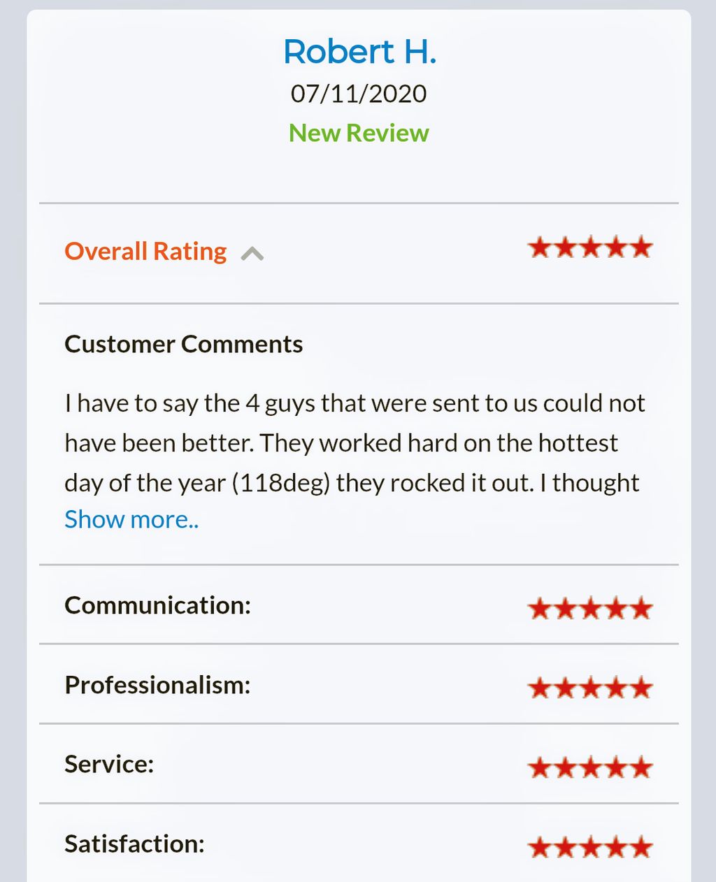 Positive Reviews!