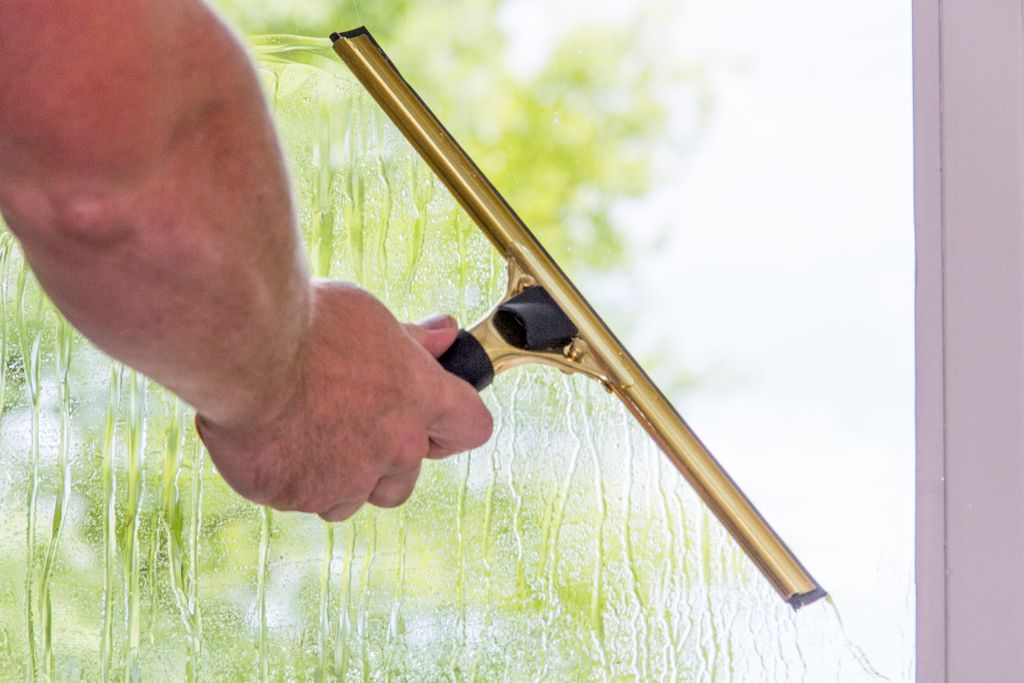 traditional window cleaning