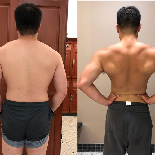 2 months transformation