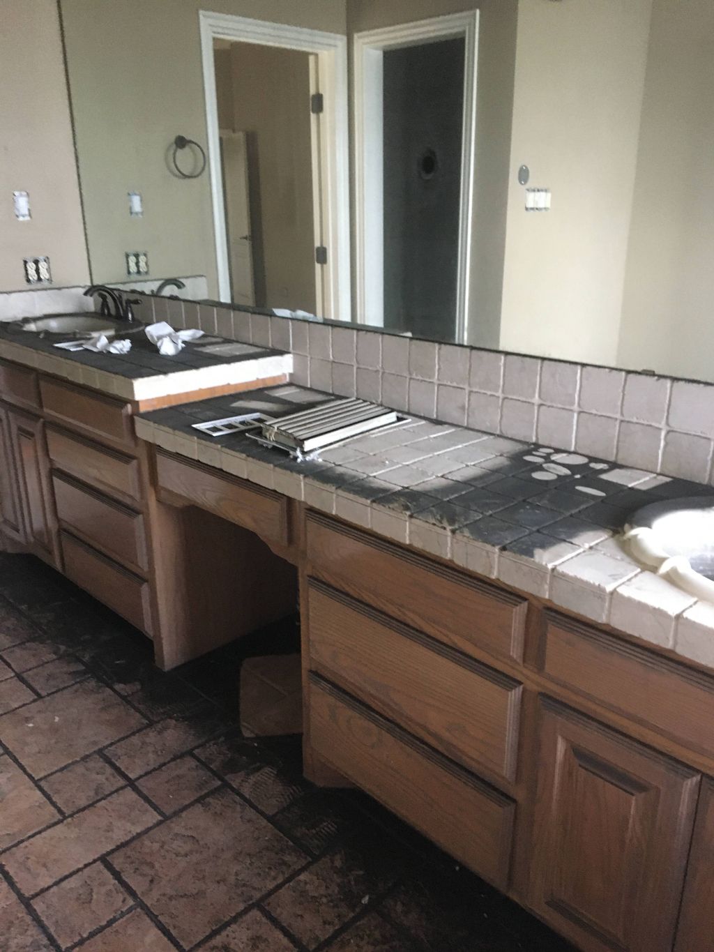 house fire before clean 