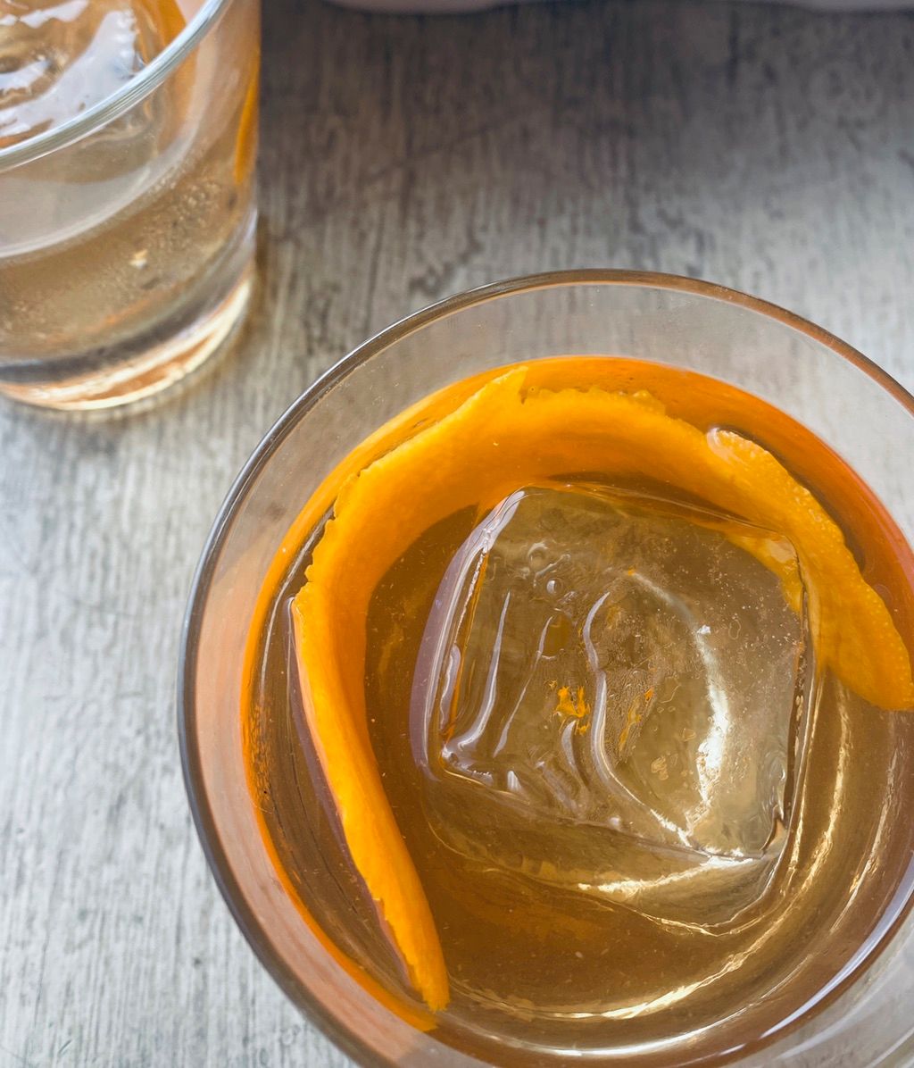 Classic Old Fashioned made with Breckenridge Bourb