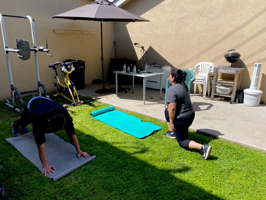 Another at home session