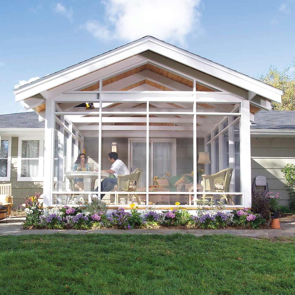 Open Screen Porch Enclosure